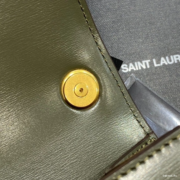 LOULOU LEATHER IN YSL CARRE SATCHEL SMOOTH 0731